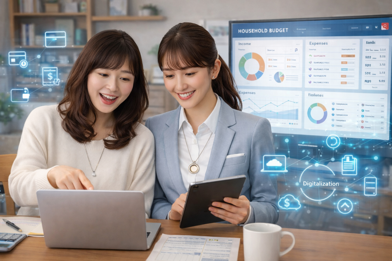 AI子と家計ダッシュボード