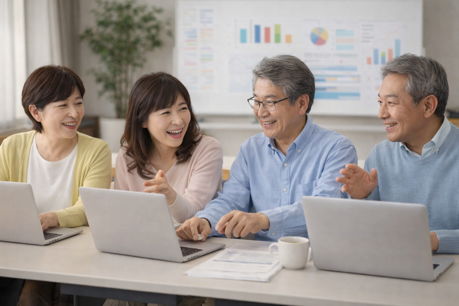 福寿 来美がAI・ノーコードツールを学ぶ様子｜60代DXリスキリング宮崎