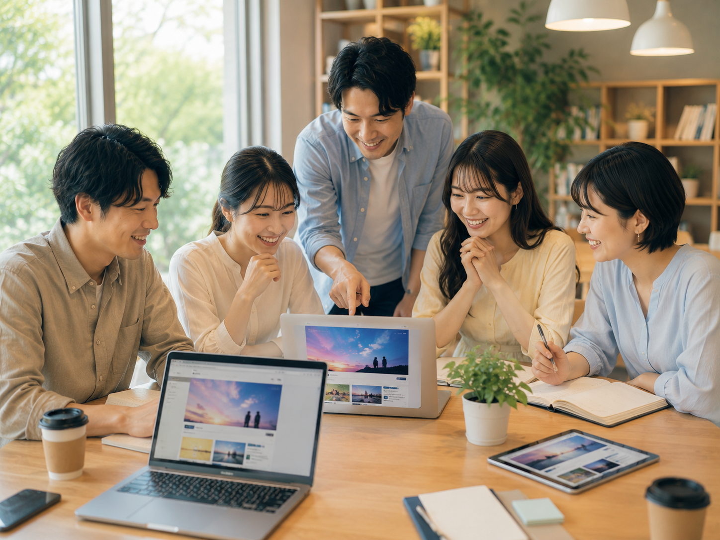 完成したホームページを公開